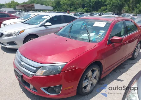 2010 Ford Fusion Sport из США, поврежденный, VIN 3FAHP0KC9AR250513